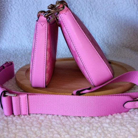 Kate Spade Pink Floral Women's Bag; 2in1; NWT - Picture 2 of 12